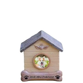 Pet Funeral Urn Supplier - Custom Memorial House Urn Storage Box