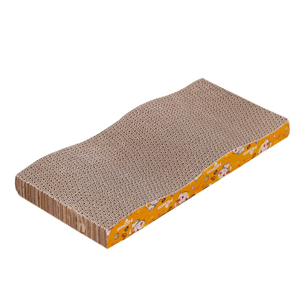 Cat Scratching Board Manufacturer - OEM Corrugated Paper Wave Pattern