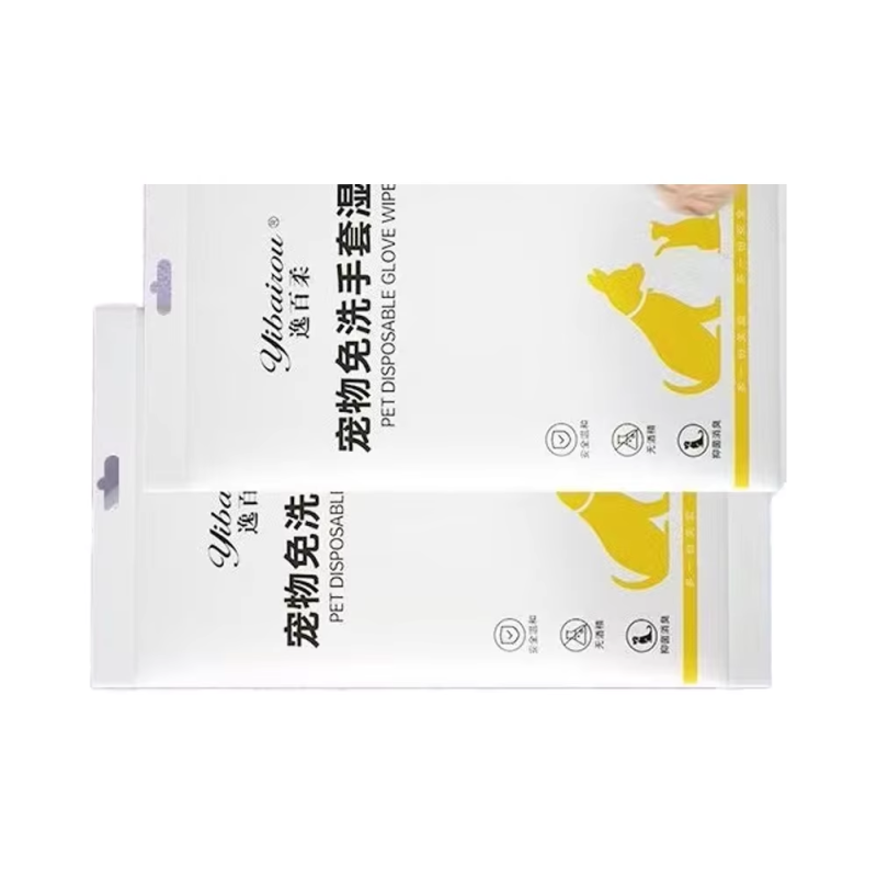 Pet Wet Wipes Factory - Custom Biodegradable No-Washing Grooming Glove