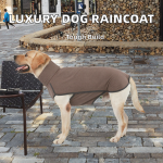 Pet Raincoat Supplier - Custom Winter Waterproof PU Reflective Coat