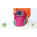 Pet Backpack Supplier - Custom Fashion Breathable Hiking Saddle Bag