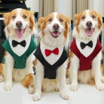 Pet Wedding Suit Factory - OEM Polyester Bow Tie Party Shirt