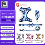 Dog Harness Suit Manufacturer - Custom Polyester Reflective Vest Rope