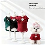 Pet Wedding Suit Factory - OEM Polyester Bow Tie Party Shirt
