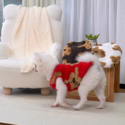 Dog Costume Supplier - OEM Double-Sided Plush Knitted Sweater