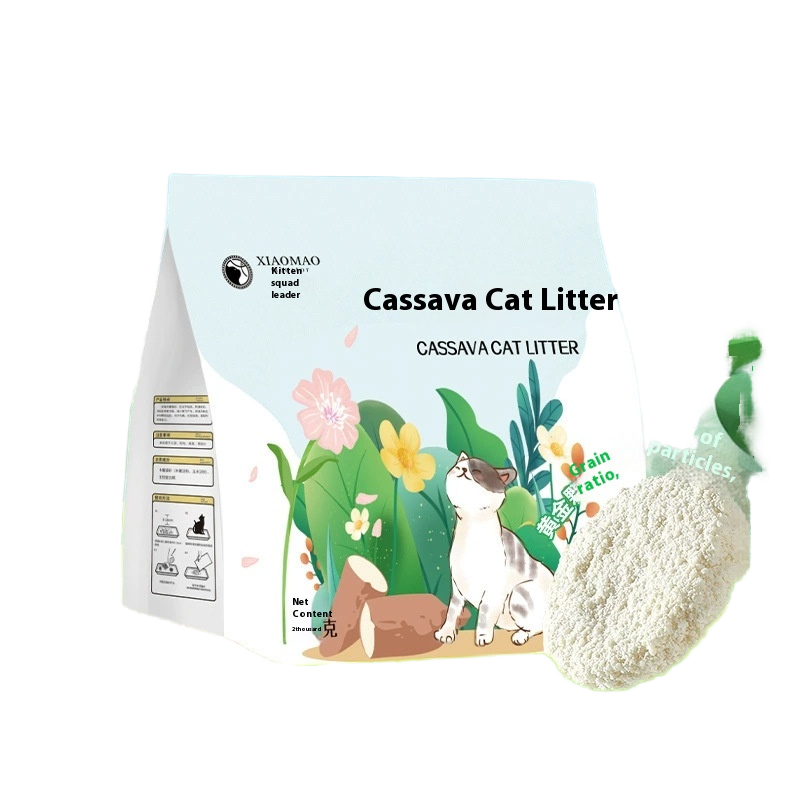 Cat Litter Manufacturer - OEM Tapioca Dust-Free Non-Stick Litter