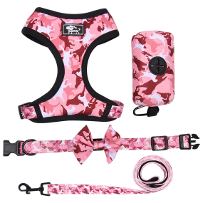 Dog Harness Suit Manufacturer - Custom Polyester Reflective Vest Rope