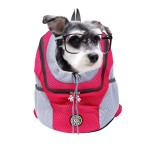 Pet Backpack Supplier - Custom Fashion Breathable Hiking Saddle Bag