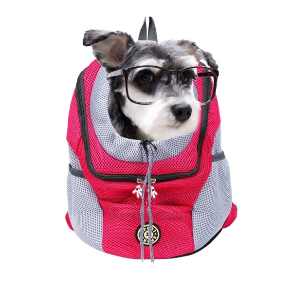 Pet Backpack Supplier - Custom Fashion Breathable Hiking Saddle Bag
