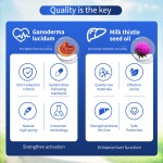 Milk Thistle Krill Oil Softgel Manufacturer - OEM Custom Ganoderma Supplement