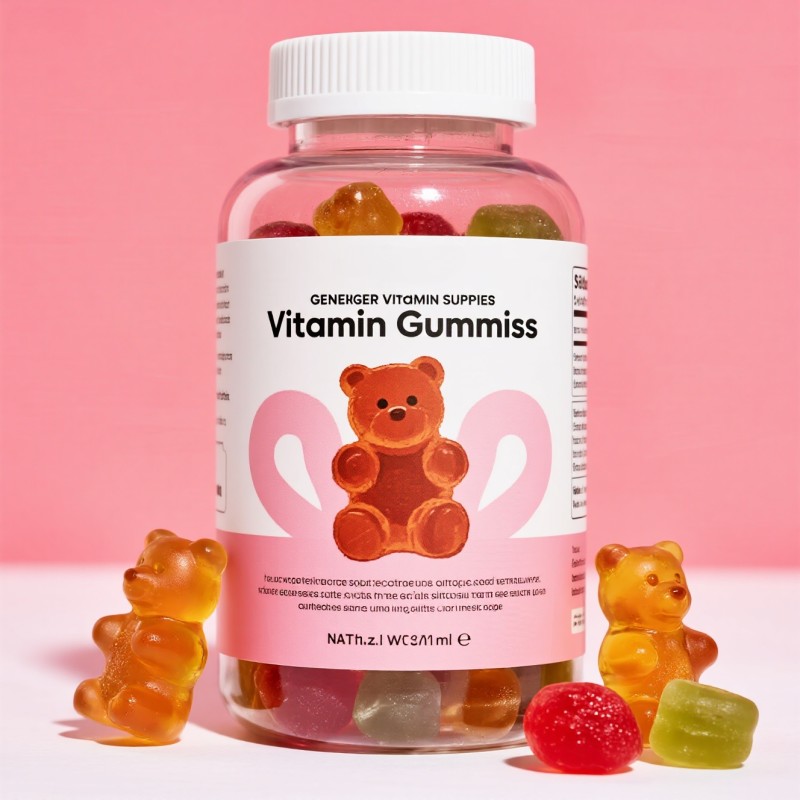 Vitamin D Gummies Factory - OEM Custom Hair Vitamin Slimming Supplement