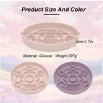 Dog Bowl Manufacturer - 2025 Garland Stylish Silicone Dog Food Bowl Dishwasher Safe Slow Feeding for Small Dogs