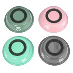 Pet Bowl Manufacturer - Large Stainless Steel Dog Cat Bowl Anti-tip Design Eco-Friendly Bamboo Material