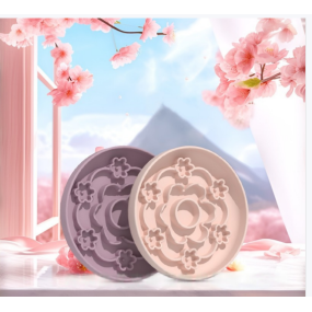 狗碗生产厂家-2025花环时尚硅胶狗粮碗洗碗机安全慢食小型中型犬用宠物餐具