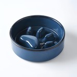 Pet Bowl Manufacturer - 2025 Hot Sale Eco-Friendly Ceramic Pet Bowl Kiln-Changed Anti-Choking Slow Food