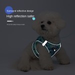 Dog Harness Manufacturer - New Vest-style Chest Harness Dog Traction Rope Reflective Breathable