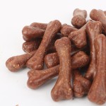 Dog Treats Factory - Interactive Chew Treats Bite-Resistant Bone Head Training Pet Snacks Chicken Beef