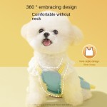 Pet Harness Factory - XS Size Cute Animal Pet Harness for Dogs Cats Button Closure Vest Anti-Break Traction