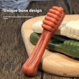 狗洁牙零食供应商-OEM磨牙骨咀嚼零食训练棒狗洁牙零食宠物食品厂家