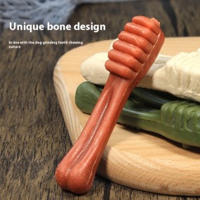 狗洁牙零食供应商-OEM磨牙骨咀嚼零食训练棒狗洁牙零食宠物食品厂家