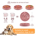 Pet Bowl Supplier - 2025 Hot Selling Eco-Friendly Solid Pattern Anti-Choking Plastic Pet Supplies