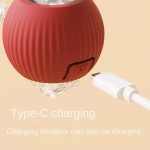 宠物玩具生产厂家-USB可充电硅胶耐咬球宠物智能互动运动玩具趣味小尺寸供应儿童猫狗