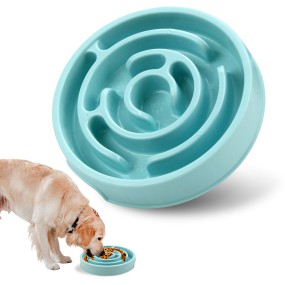 Pet Bowl Supplier - 2025 Hot Selling Eco-Friendly Solid Pattern Anti-Choking Plastic Pet Supplies