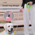 狗训练牵绳源头工厂-尼龙大型犬牵引绳训练散步绳户外多功能宠物用品