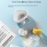 宠物水瓶生产厂家-2025便携环保2合1狗旅行水瓶喂食器自动饮水喂食杯防漏塑料碗