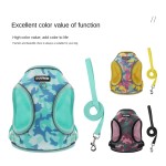 Dog Harness Manufacturer - New Vest-style Chest Harness Dog Traction Rope Reflective Breathable