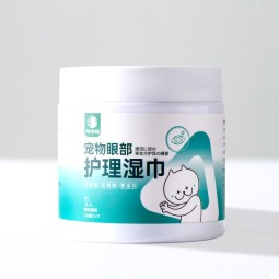 宠物湿巾生产厂家-2025热销猫狗湿巾泪痕去除剂眼巾宠物护理用品清洁护理