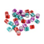 Pigeon Ring Manufacturer - 2022 Customize 8mm Aluminum Bird Supplies Accessories Digital Foot Ring