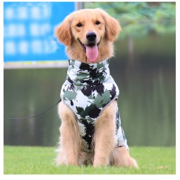 宠物衣服供应商-新款秋冬户外宠物衣服反光狗夹克季节性狗服装宠物外套