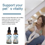 Pet Oil Supplement Manufacturer - Pet Liquid Food Supplement with Wild Alaskan Salmon Oil for Dogs
