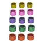 Aluminum Ring Factory - 2-16mm Double Groove Aluminum Ring for Pigeon Bird Supplies