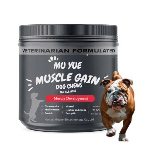 Dog Muscle Gain Supplement Factory - OEM High Protein Tablets Chews