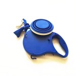 Dog Leash Manufacturer - Multi Use 4 in 1 Combination With Water Bowl Retractable Portable Pet Dog Leash