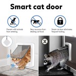 Pet Door Factory - Pet Room Smart Door Lock Cat Necklace Sensor Cat Cave Interior Exterior Flap Door