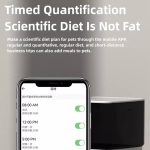 Smart Pet Feeder Factory - Hot Sale Custom Logo Box Dog Cat Smart Pet Feeder Wifi App Remote Control