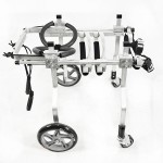 Dog Wheelchair Manufacturer - Pet Products Accessories 2024 Adjustable Dog Cart 2 4 Wheels Chair