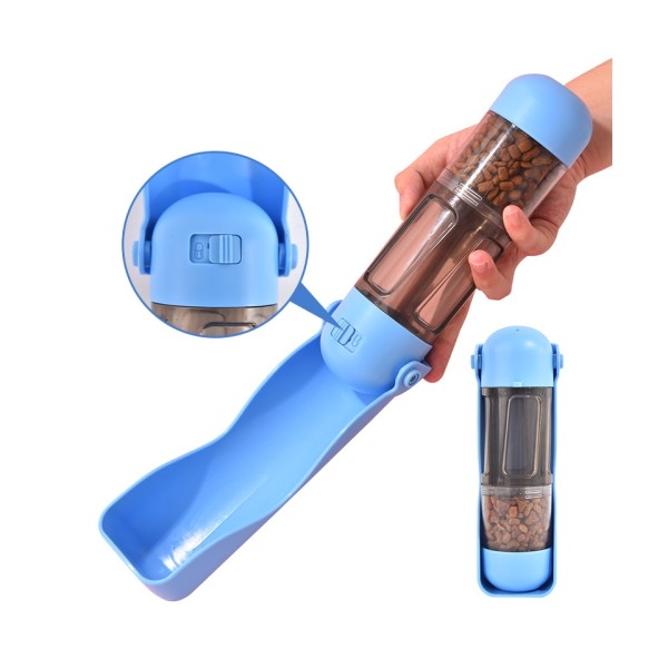 Pet Water Bottle Factory - EU Warehouse Custom logo Foldable Plastic Dispense Pet Portable Dog Water Bottle