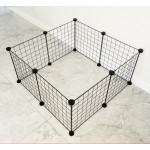 Pet Playpen Factory - DIY Foldable Iron Pet Playpen Dog Cat Playing Kennel Pet Fence Small Animals