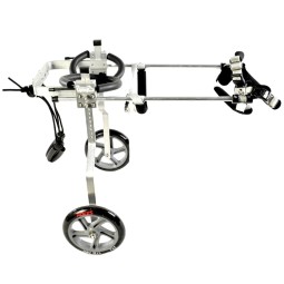 Pet Wheelchair Factory - Factory High Quality Adjustable Cart Pet Wheelchair Dog Cat Wheelchair Stainless