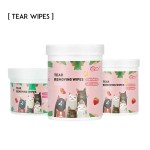 Pet Wipes Manufacturer - Factory Price 100-130 Pcs Wet Grooming Wipes for Dogs Cats Ear Eye Care