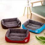 Pet Bed Supplier - Wholesale Customized Orthopedic Pet Bed Waterproof Washable Dog Sofa Printed Pattern