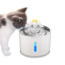 猫饮水器生产厂家-定制不锈钢自动猫饮水机智能猫饮水机宠物用水源