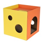 Cat House Manufacturer - Doel Custom Cat House Corrugated Pet House Cheap Cardboard Bed for Cats