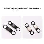 Pet Tag Factory - Customizable QR Code Silicone Pet Dog Tag Solid Pattern Stainless Steel Cat Dog Tags