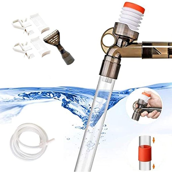 Aquarium Cleaner Supplier - Fish Tank Aquarium Gravel Cleaner Kit for Water Changing Filter Gravel