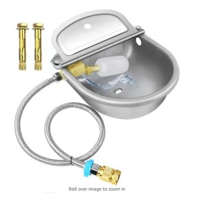 Stock Water Bowl Supplier - 304 Stainless Steel Easy Clean Floating Ball Valve Stock Water Bowl Cattle